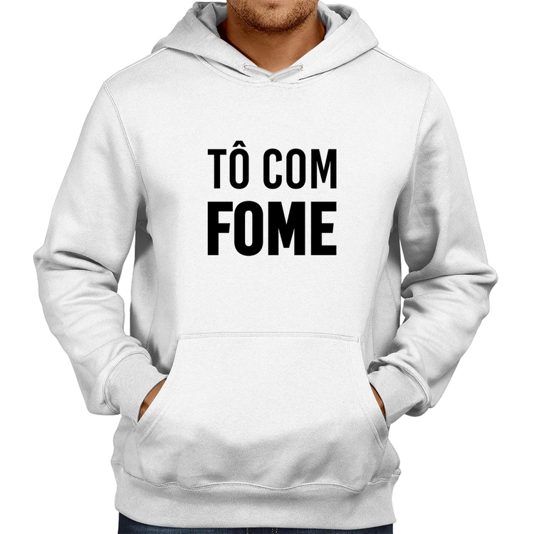 Moletom Tô com fome - Branco