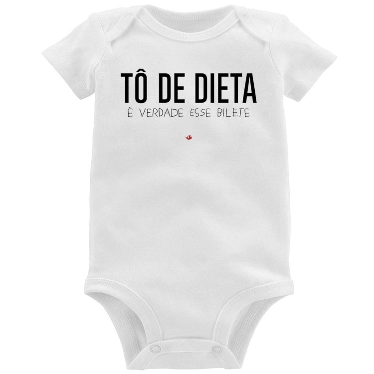 Body Bebê Tô de dieta, é verdade esse bilete