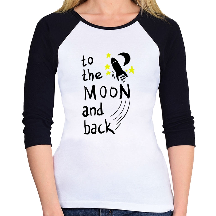 Baby Look Raglan To the moon and back Manga 3/4