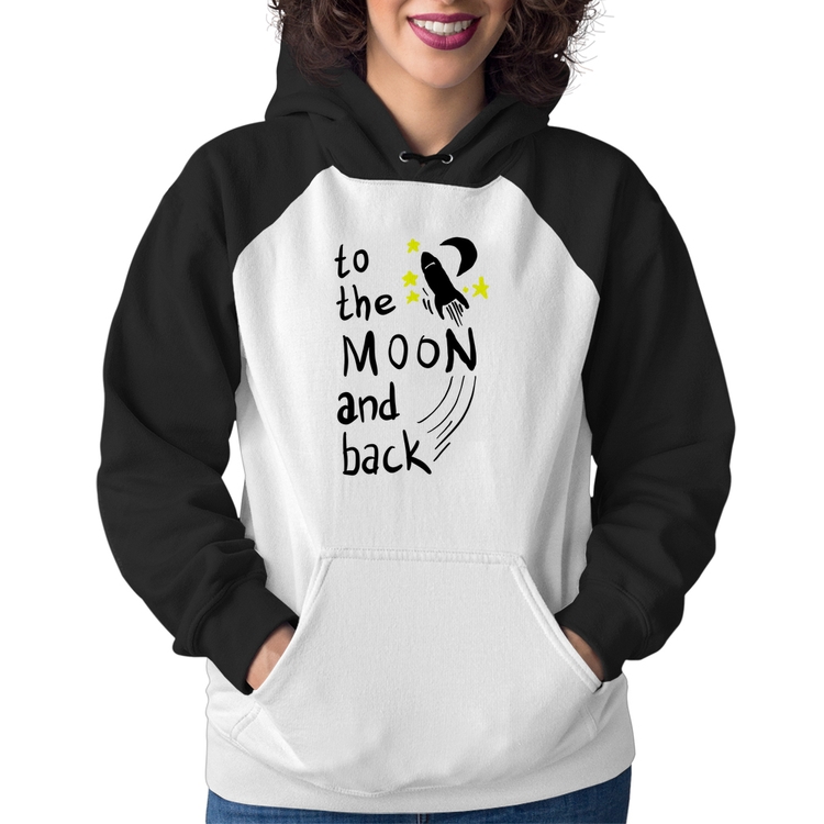 Moletom Feminino To the moon and back