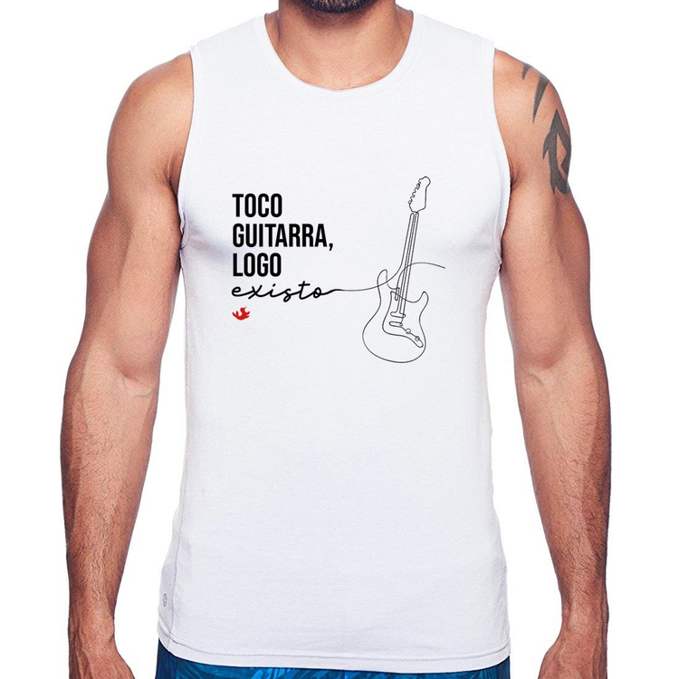 Regata Toco guitarra, logo existo