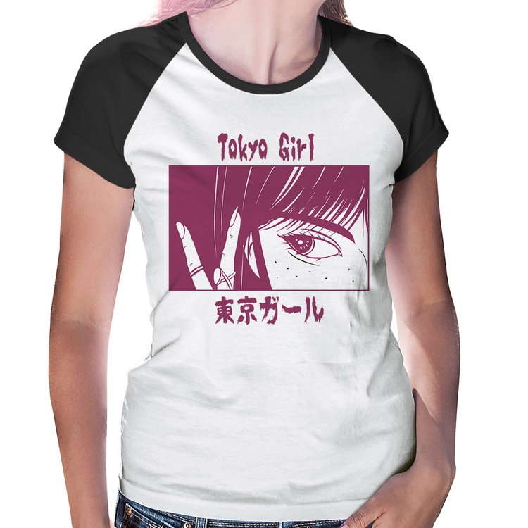 Baby Look Raglan Tokio Girl