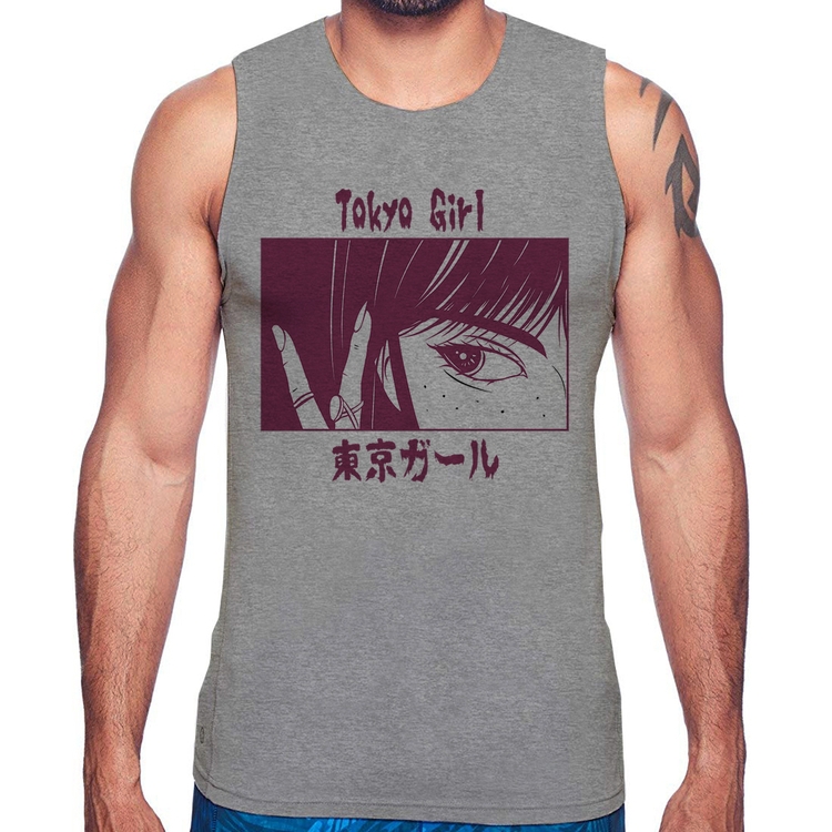 Regata Tokio Girl - Cinza