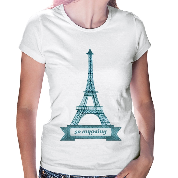 Baby Look Torre Eiffel Amazing