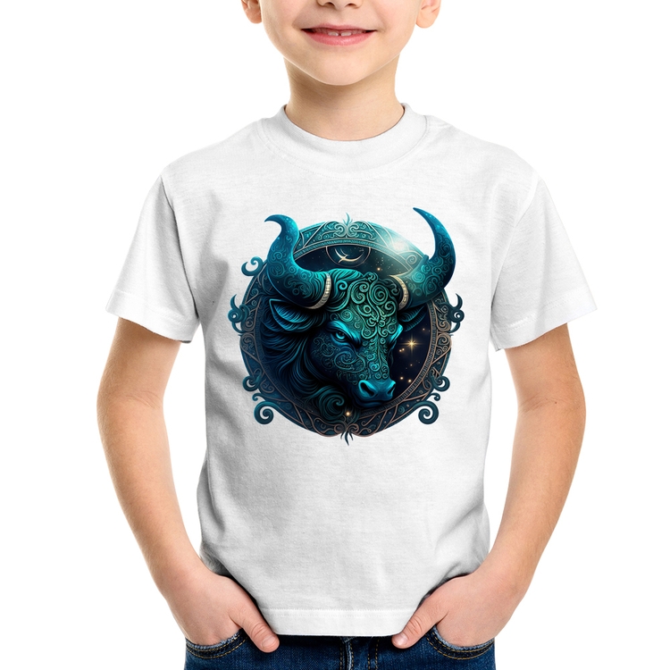 Camiseta Infantil Touro Sígno