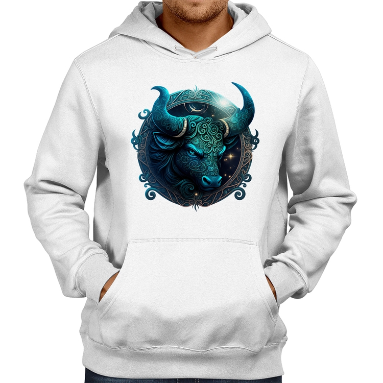 Moletom Touro Sígno - Branco