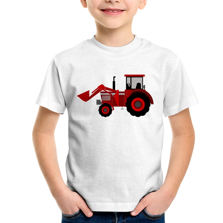 Camiseta Infantil Trator