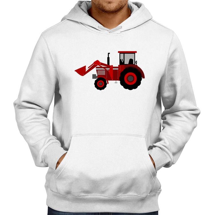 Moletom Trator - Branco