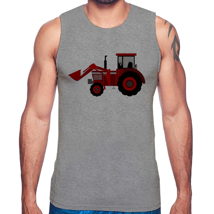 Regata Trator - Cinza