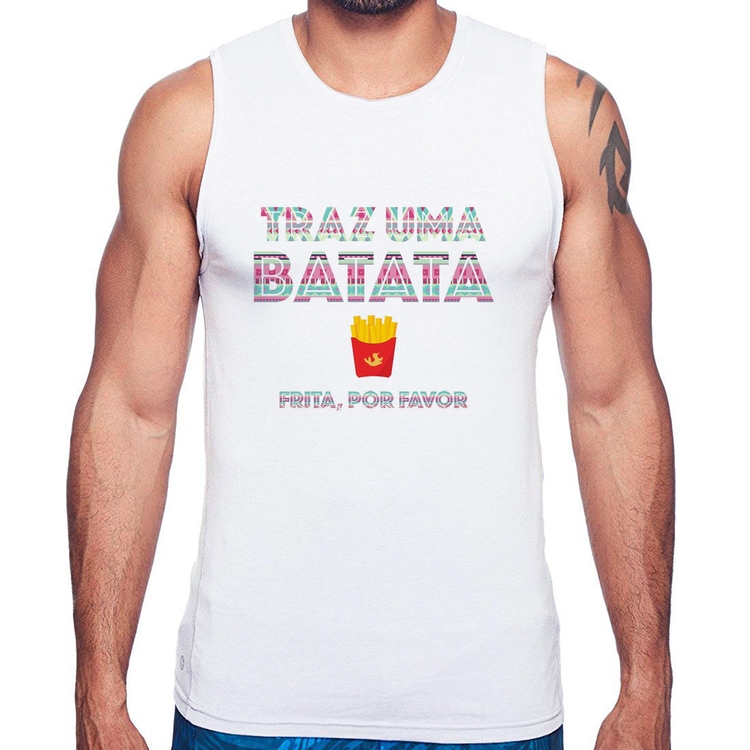 Regata Traz uma batata, frita por favor
