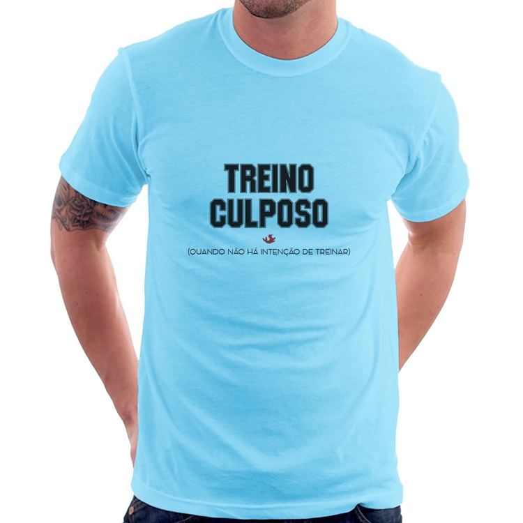 Camiseta Treino Culposo - Azul Bebê
