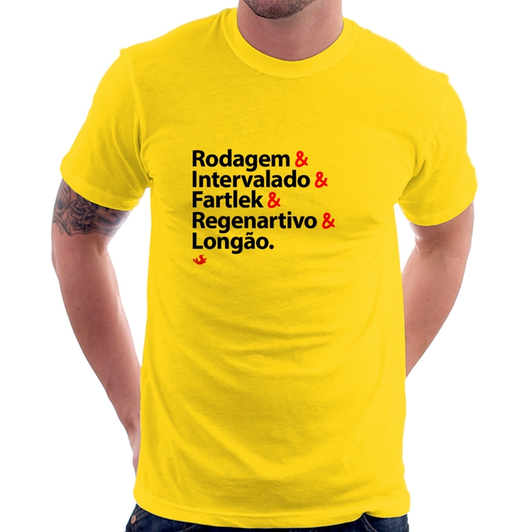 Camiseta Treinos de Corrida - Amarela