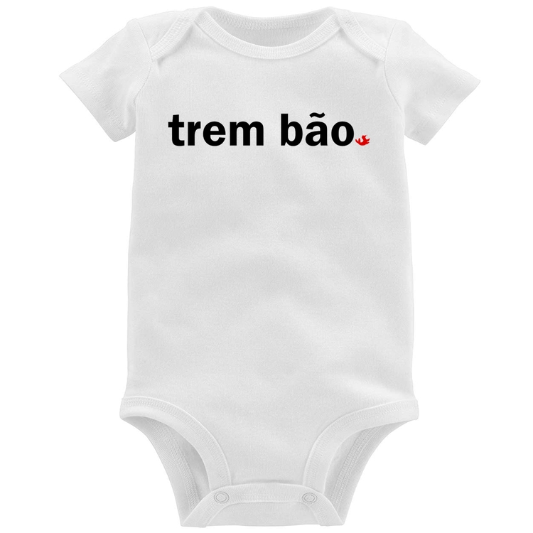Body Bebê Trem bão