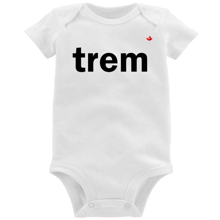 Body Bebê Trem
