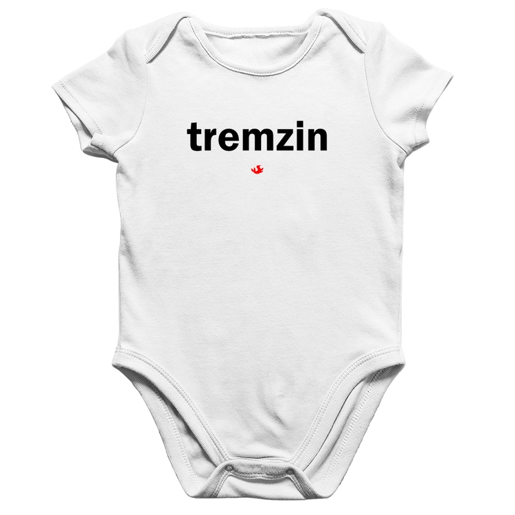 Body Bebê Algodão Tremzin - Branco