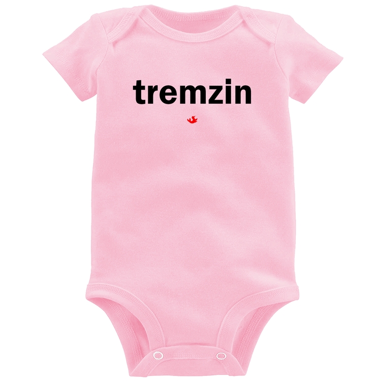 Body Bebê Tremzin - Rosa Bebê