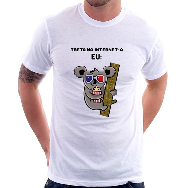 Camiseta Treta na internet: A