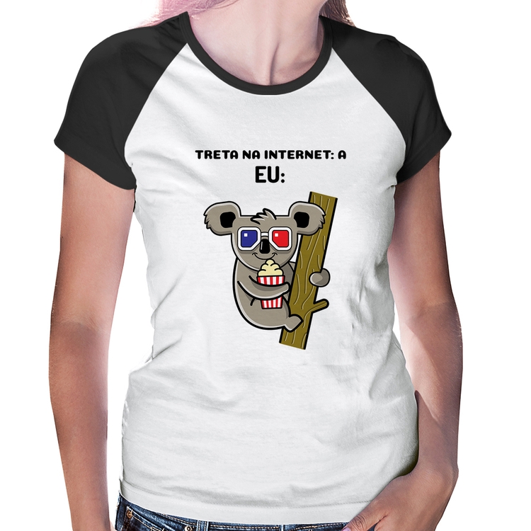 Baby Look Raglan Treta na internet: A
