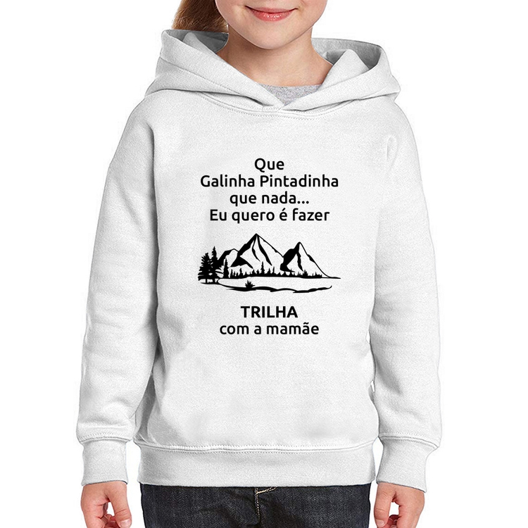 Moletom Infantil Trilha com a mamãe Trekking