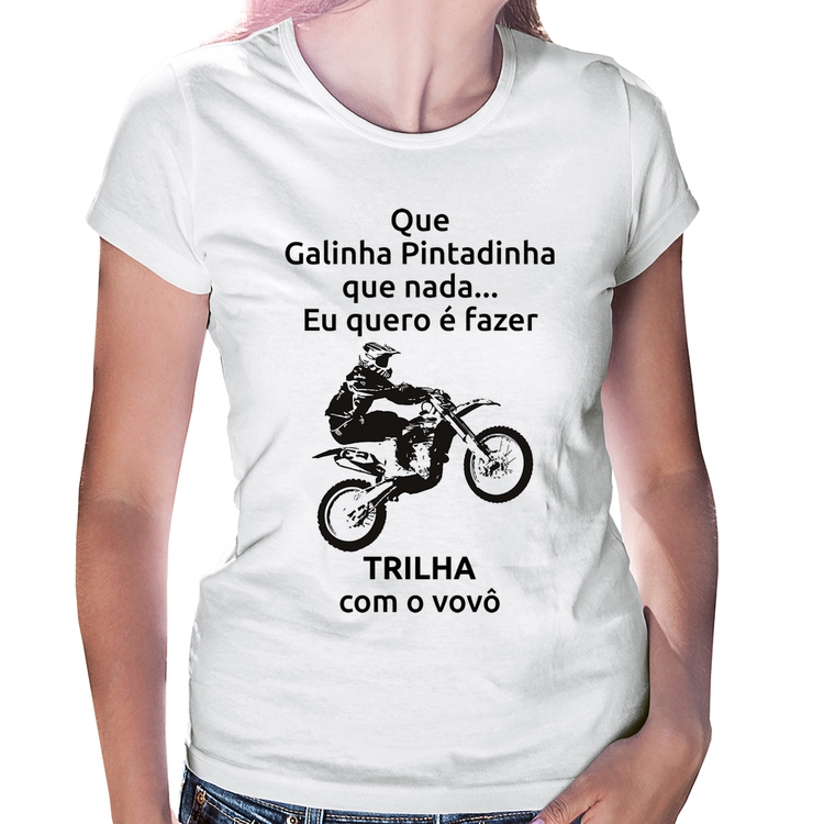 Baby Look Trilha com o vovô