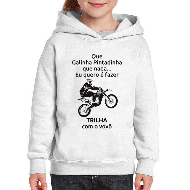 Moletom Infantil Trilha com o vovô