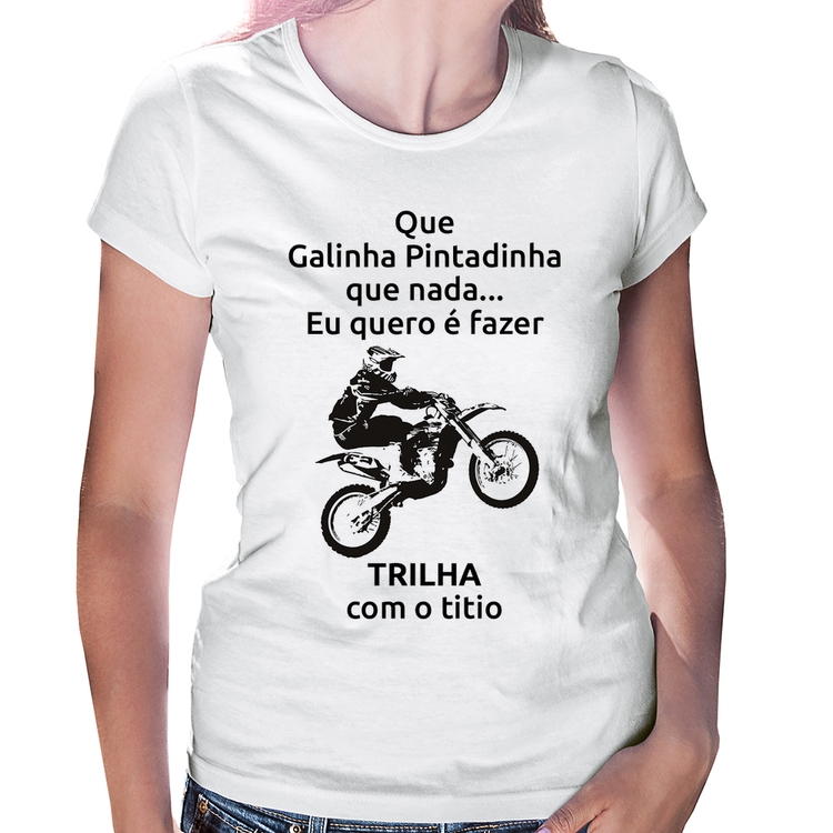 Baby Look Trilha com o titio