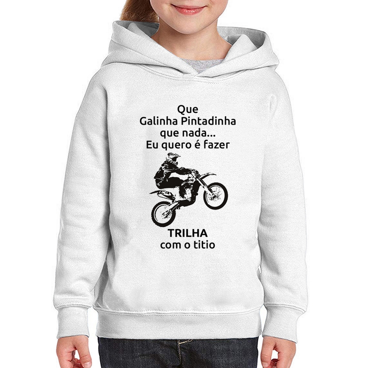 Moletom Infantil Trilha com o titio