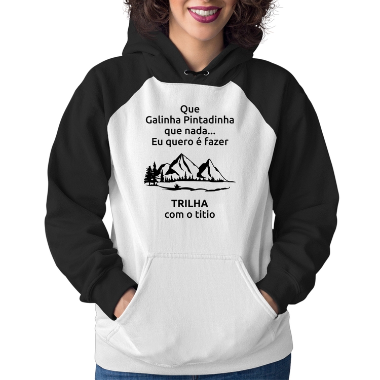 Moletom Feminino Trilha com o titio Trekking