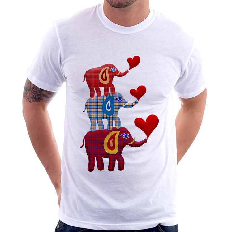 Camiseta Trio Elefantes 