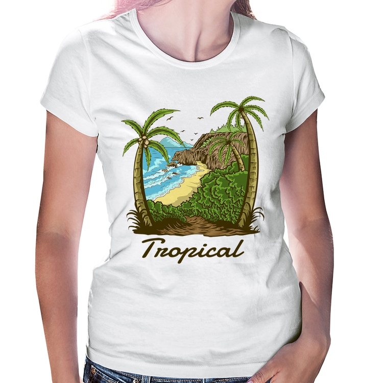 Baby Look Tropical Beach