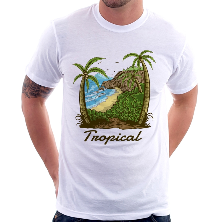Camiseta Tropical Beach