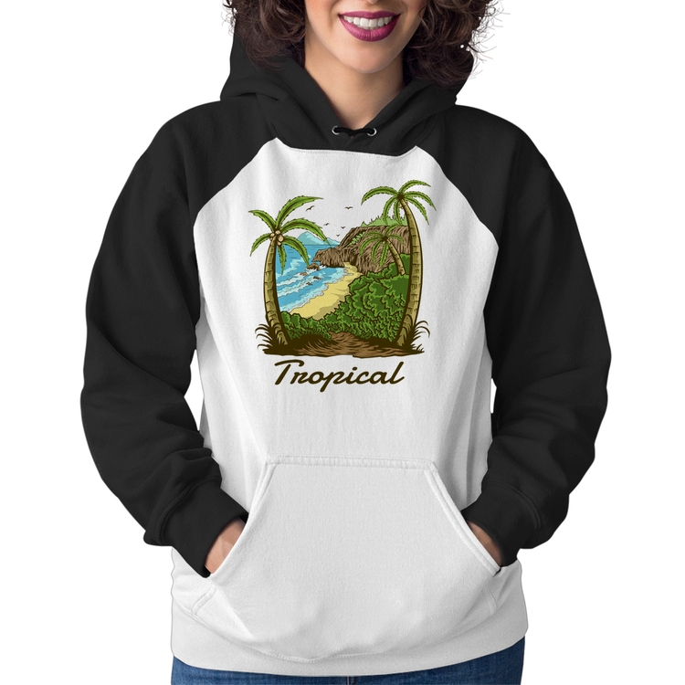 Moletom Feminino Tropical Beach