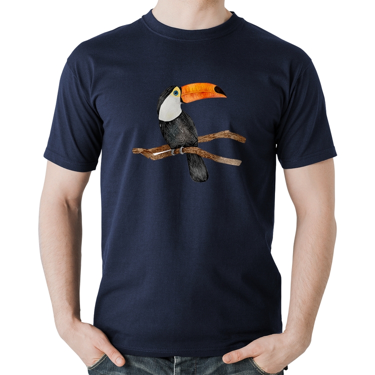 Camiseta Algodão Tucano - Marinho