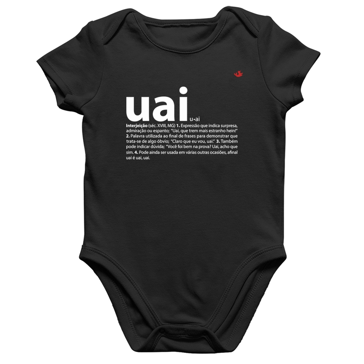 Body Bebê Algodão Uai - Significado