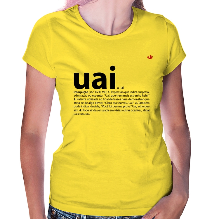 Baby Look Uai - Significado - Amarela