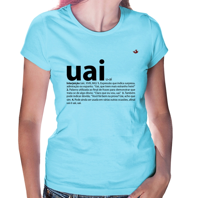 Baby Look Uai - Significado - Azul Bebê