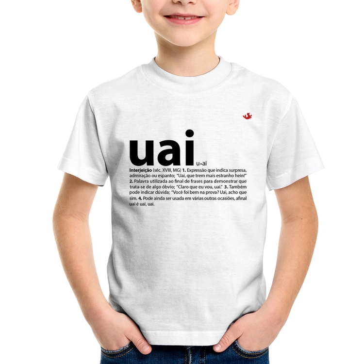 Camiseta Infantil Uai - Significado
