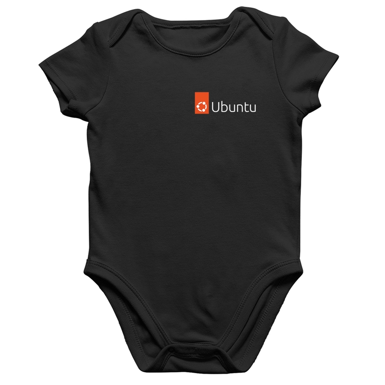 Body Bebê Algodão Ubuntu Linux