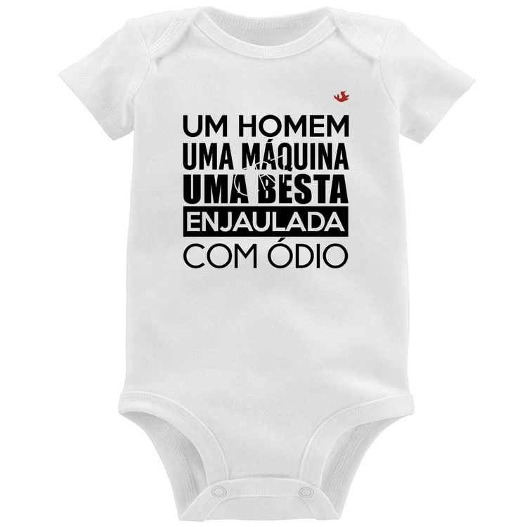 Body Bebê Um homem, uma máquina, uma besta enjaulada com ódio