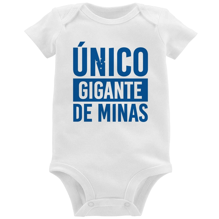 Body Bebê Único gigante de Minas