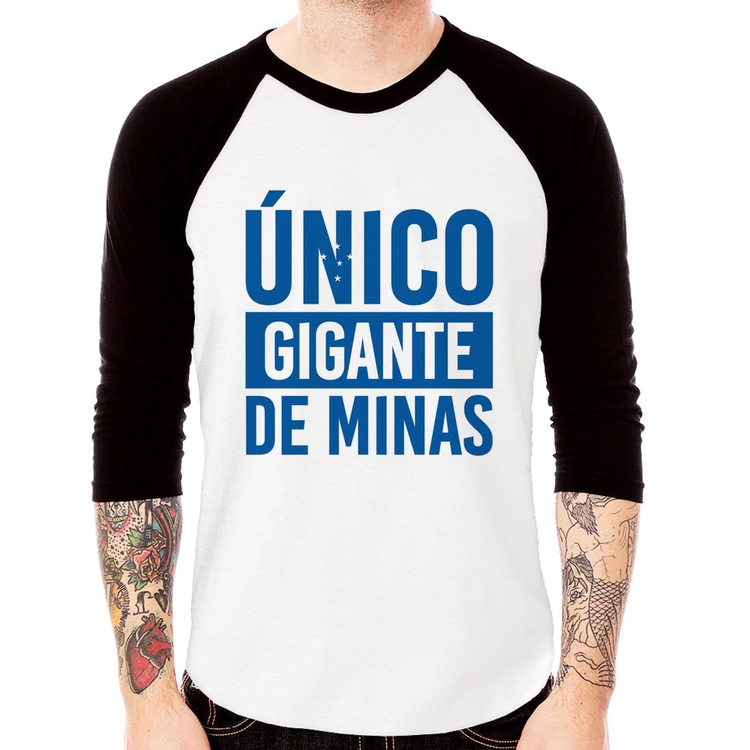 Camiseta Raglan Único gigante de Minas Manga 3/4