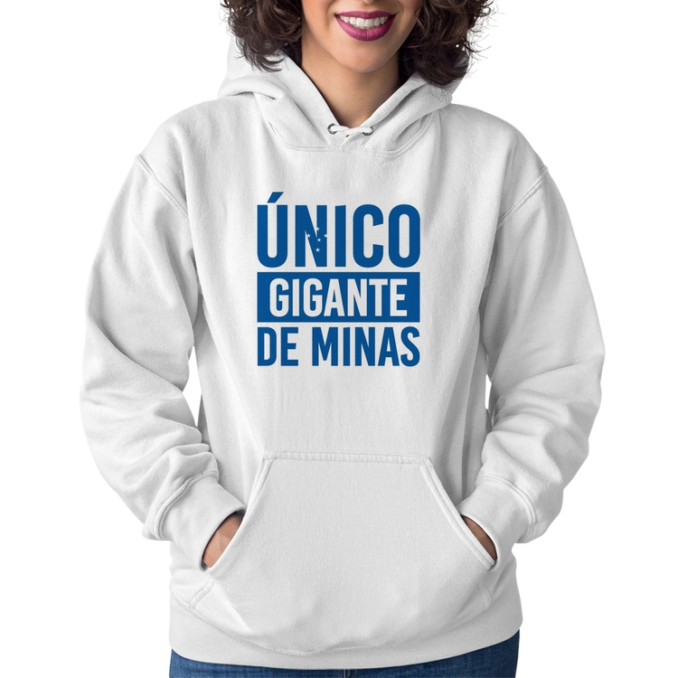 Moletom Feminino Único gigante de Minas - Branco