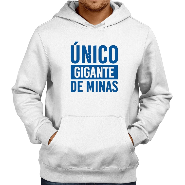 Moletom Único gigante de Minas - Branco