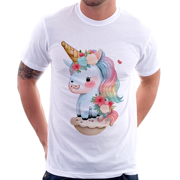 Camiseta Unicórnio Bebê
