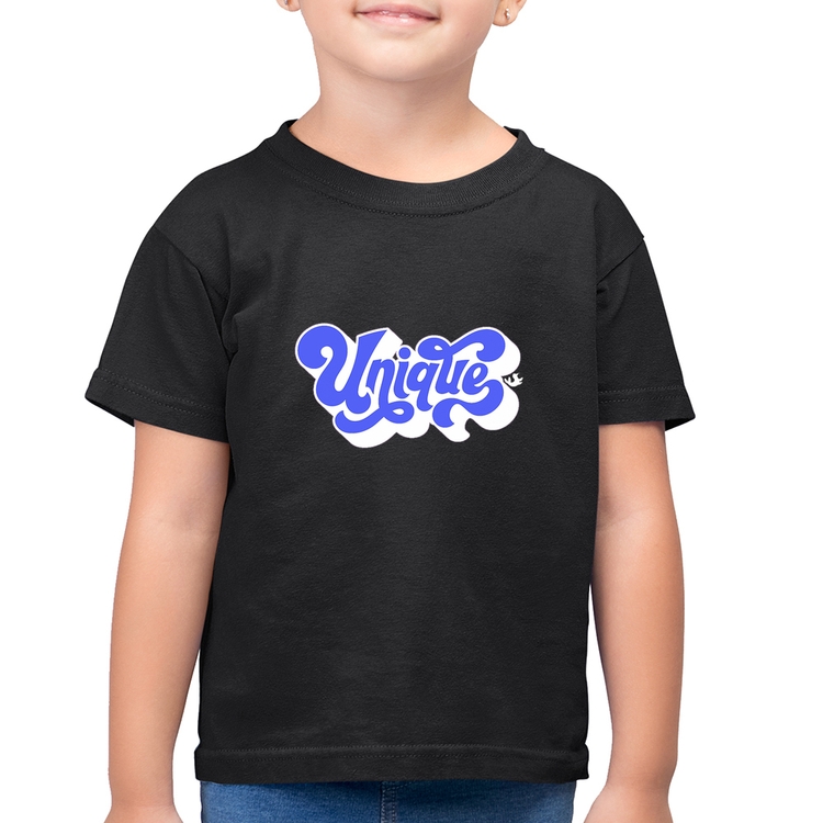 Camiseta Algodão Infantil Unique