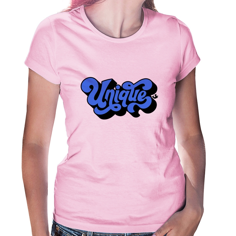 Baby Look Unique - Rosa Bebê