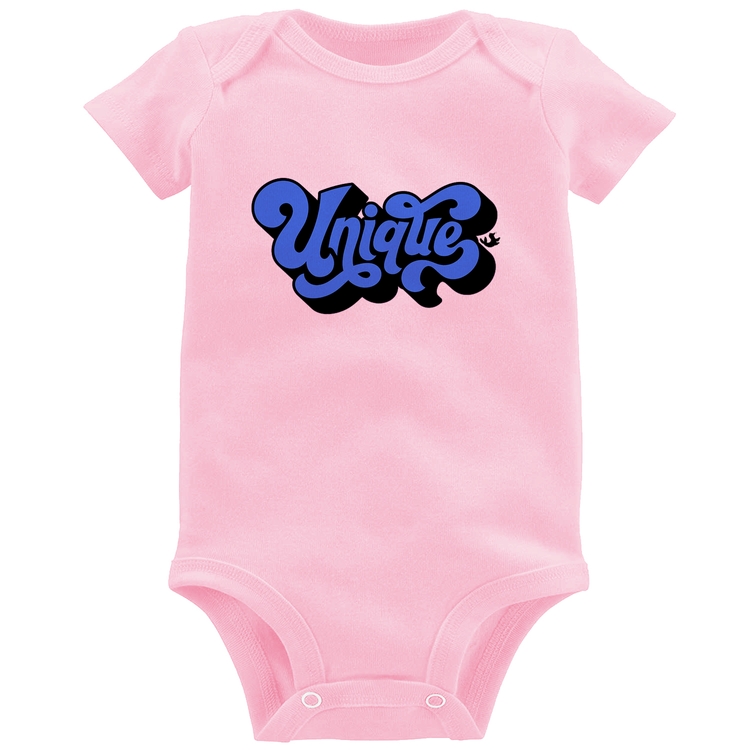 Body Bebê Unique - Rosa Bebê