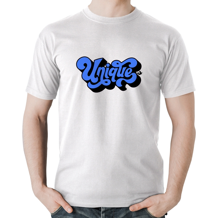 Camiseta Algodão Unique - Branca