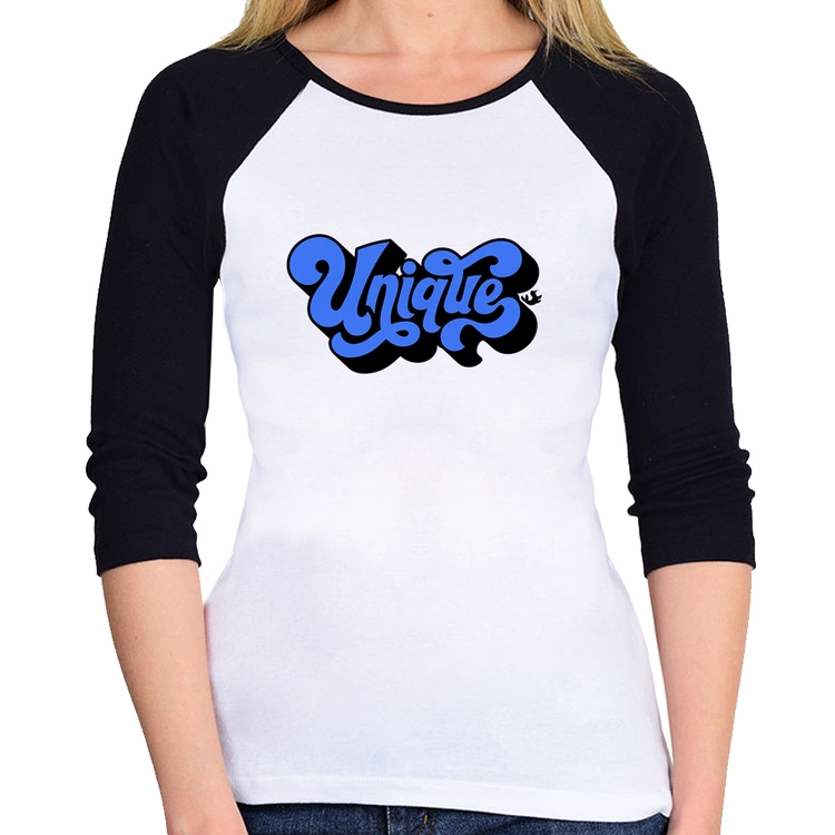 Baby Look Raglan Unique Manga 3/4
