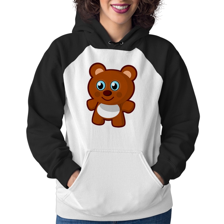 Moletom Feminino Ursinho Desenho